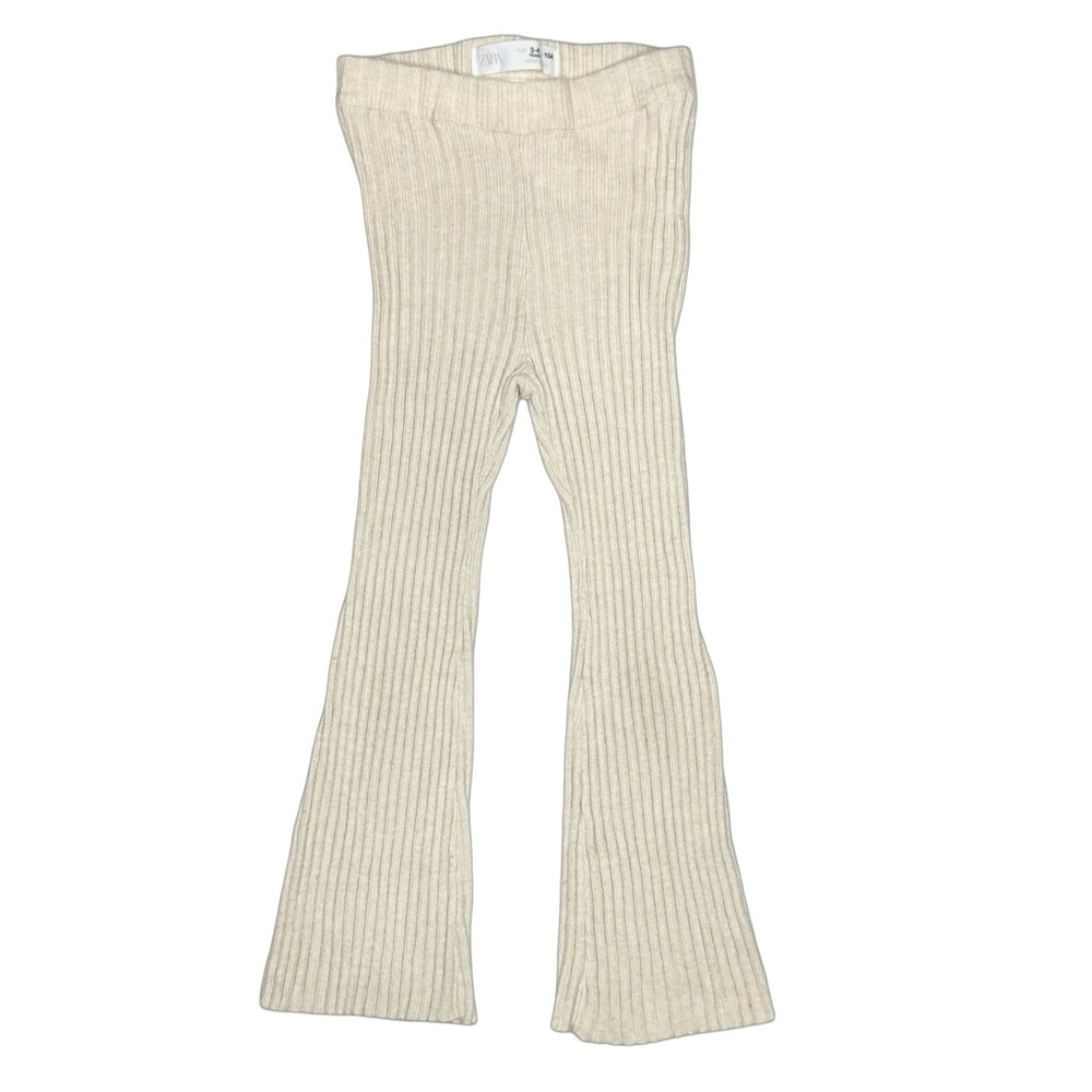 Zara Ribbed‎ Flare Leggings